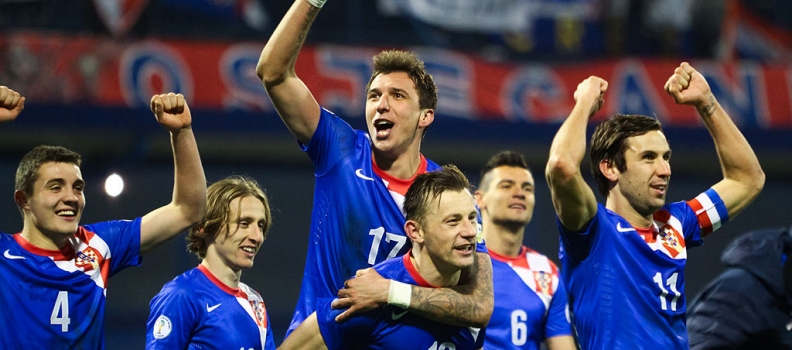 Sportska fotografija, nogomet: Hrvatska – Srbija